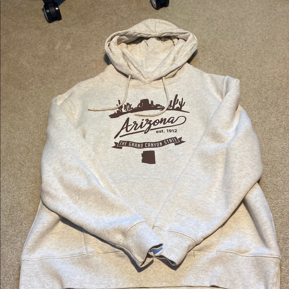 Arizona Graphic Hoodie - Gray